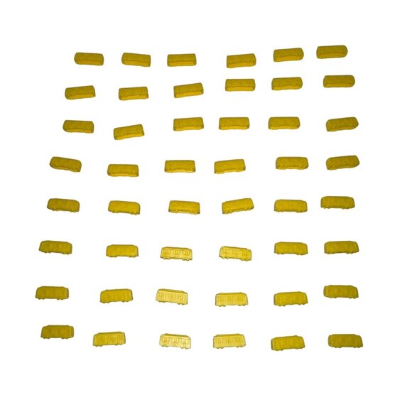 Days of Wonder Ticket to Ride Set of 48 Yellow Train Cars Replacement Parts - Picture 1 of 4